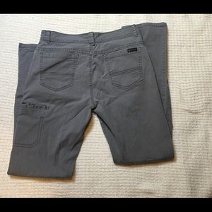 G.H Bass & Co men’s pants - grey, five pocket